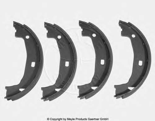 Купити 986487608 Bosch Гальмівні колодки гальма стоянки