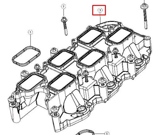Купити V330558 VEMO/Vaico Колектор впускний нижній