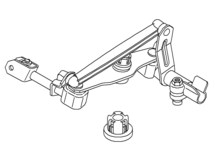 Кронштейн куліси КПП 0758005 Opel