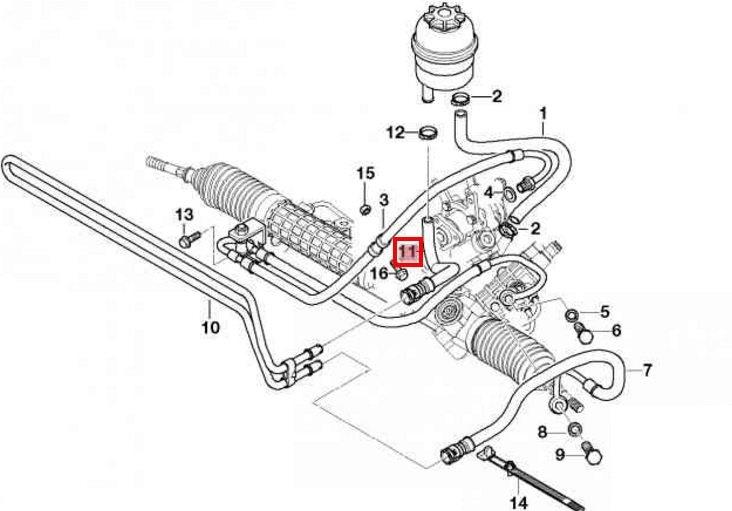 Шланг ГПК, низького тиску, від радіатора до бачка NTY SPHBM004 ціна, від 27.88 USD