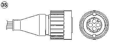 Лямбдазонд, датчик кисню 1849 NGK