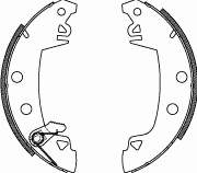 Колодки гальмові задні, барабанні 401703 Remsa