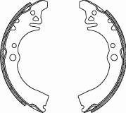Колодки гальмові задні, барабанні 438900 Remsa