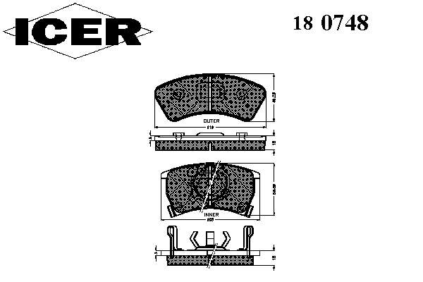 Гальмівні колодки HELLA-PAGID T3062 ціна, від 6.07 USD