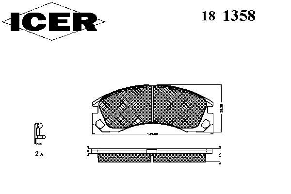 Купити LP5074EV Delphi Колодки гальмівні передні, дискові