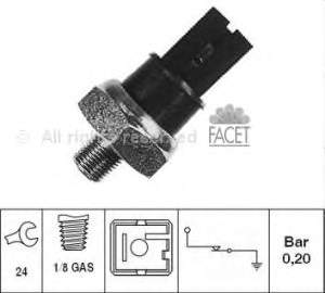 Манометри (показник тиску масла) Facet 70042 ціна, від 3.25 USD