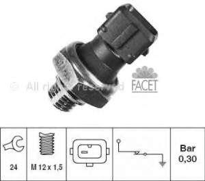 70071 Facet Датчик показника тиску масла