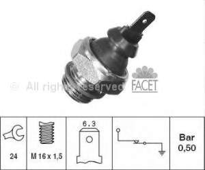 Манометри (показник тиску масла) Facet 70124 ціна, від 2.71 USD