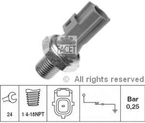 Купити 70146 Facet Датчик тиску масла