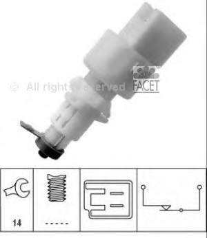 Жабка тормозу 71108 Facet