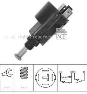 Купити 71156 Facet Датчик педалі гальма