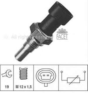 Термодатчик охолоджуючої рідини Facet 73098 ціна, від 6.40 USD