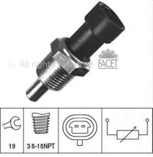 Термодатчик охолоджуючої рідини Facet 73129 ціна, від 8.20 USD