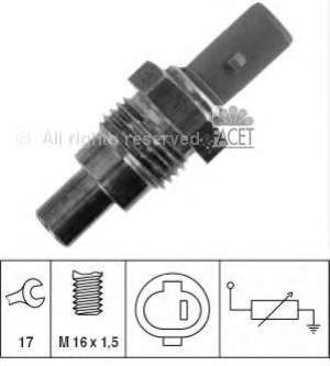 Термодатчик охолоджуючої рідини Facet 73161 ціна, від 4.39 USD