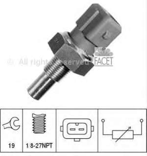 Термодатчик охолоджуючої рідини Facet 73165 ціна, від 4.94 USD