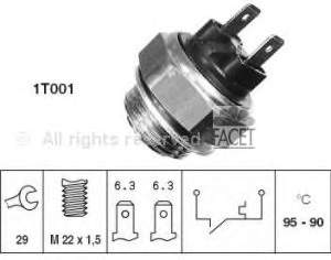 Датчик температури радіатора Facet 75020 ціна, від 6.74 USD