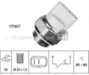 Датчик температури радіатора Facet 75027 ціна, від 6.72 USD