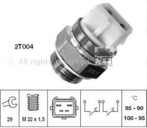 Датчик температури радіатора Facet 75682 ціна, від 11.44 USD