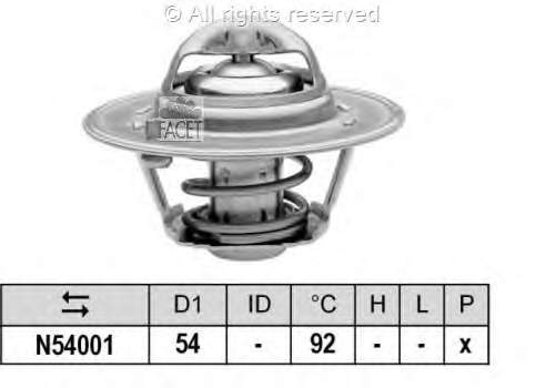 Термостат 78204S Facet