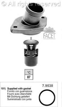 Автомобільний термостат Facet 78559K ціна, від 11.77 USD