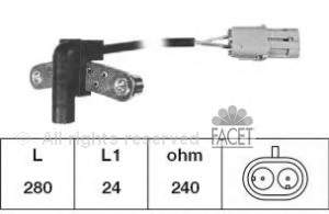 Датчик колінвала 70610001 HB Autoelektrik