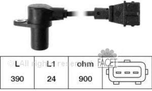 Датчик обертів колінвалу Facet 90046 ціна, від 13.27 USD