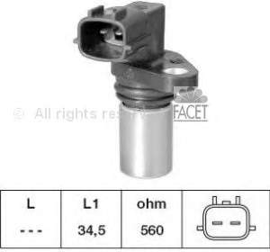 Датчик обертів колінвалу Delphi SS11231 ціна, від 21.14 USD
