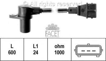 Датчик обертів колінвалу Facet 90301 ціна, від 20.89 USD