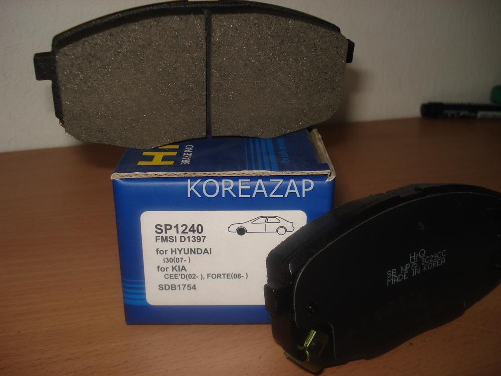 Купити 581011MA00 Hyundai/Kia Колодки гальмівні передні, дискові