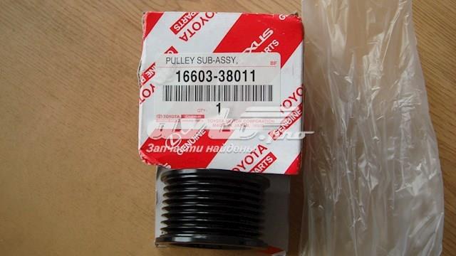 Ролик приводного ременя, паразитний Toyota 1660338011 ціна, від 34.10 USD