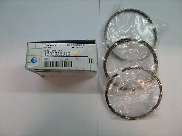 Кольца поршневые STD. SUBARU 12033AB010
