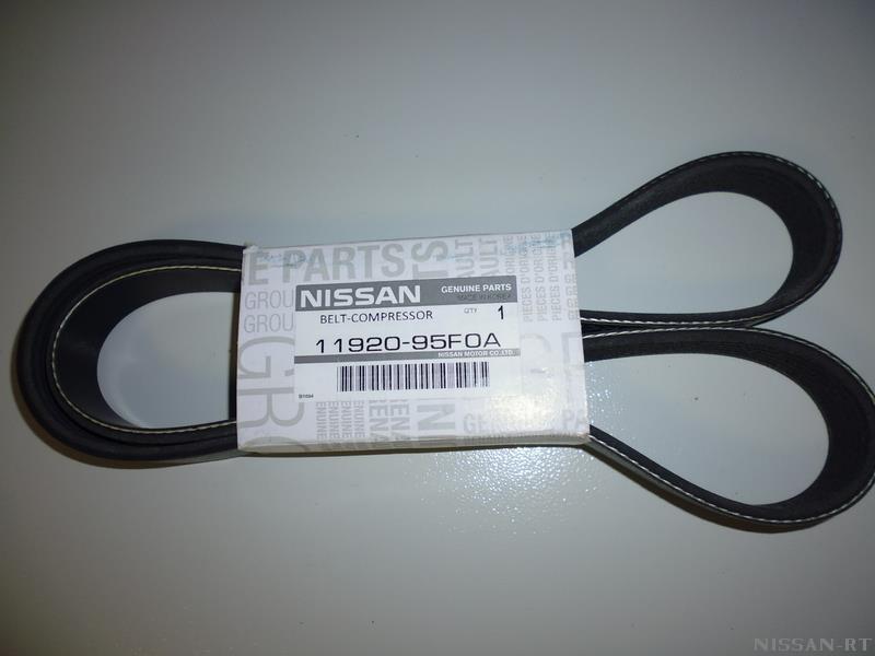 Клиновий ремінь Nissan/Infiniti 1195095F0A ціна, від 5.39 USD