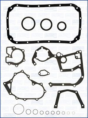 Комплект прокладок двигуна, нижній 924F6013AA Ford