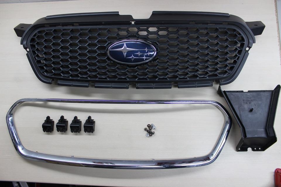 Решетка радиатора на Subaru Legacy IV 