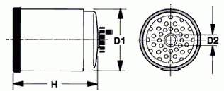 Паливний фільтр DN873 Clean