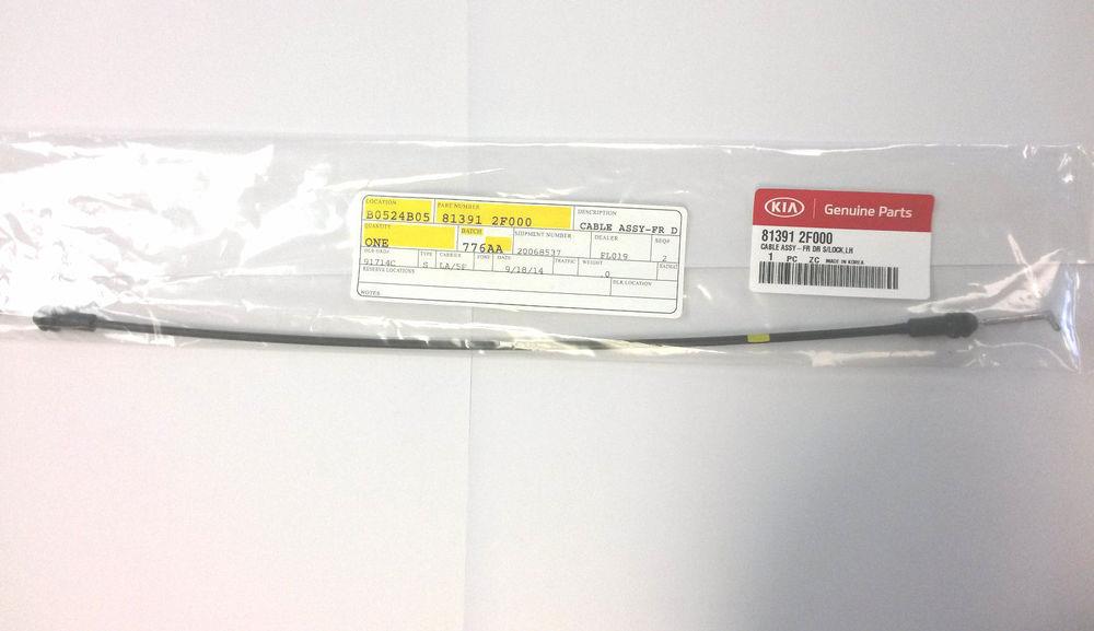 Купити 813912F000 Hyundai/Kia Трос/тяга відкривання замка дверей передніх лівих