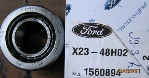 Підшипник первинного валу коробки Ford Connect (TC7) (Форд Коннект)