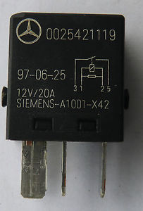 Реле вентилятора Mercedes A0025421119 ціна, від 2.93 USD