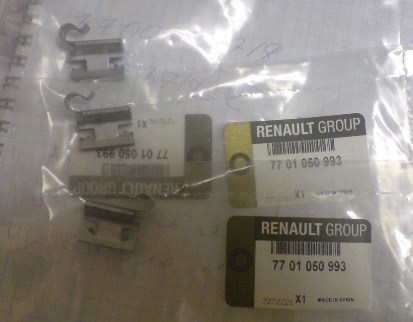 Кронштейн кріплення захисту двигуна Renault Modus (JP0) (Рено Модус)