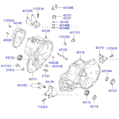 4311128503 Hyundai/Kia МКПП