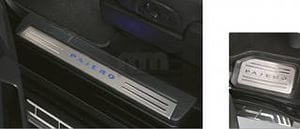 Накладка дверного порогу внутрішня, комплект 4 шт Mitsubishi Pajero 4 LONG (V90) (Міцубісі Паджеро)