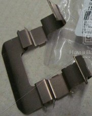 Купити 581441G000 Hyundai/Kia Комплект пружинок кріплення дискових колодок, передніх