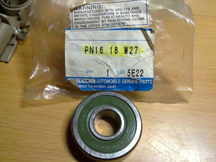 Підшипник генератора Mazda PN1618W27 ціна, від 5.34 USD