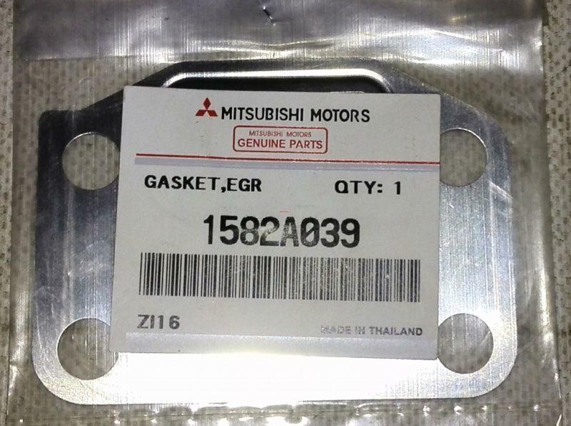 1582A039 Mitsubishi прокладка egr-клапана рециркуляції