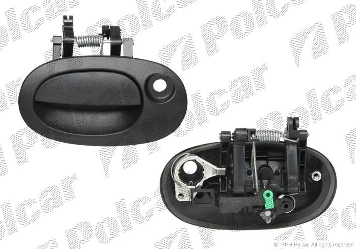 Ручка задньої (двостулкової) двері права зовнішня Renault (RVI) 8200107375 ціна, від 22.55 USD