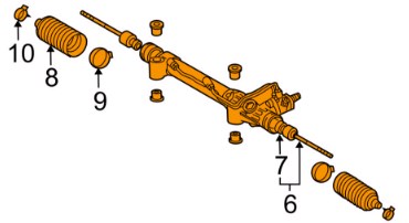 Управління рульове в зборі Rider RDSR23098 ціна, від 262.95 USD