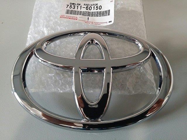 7531160150 Toyota емблема решітки радіатора