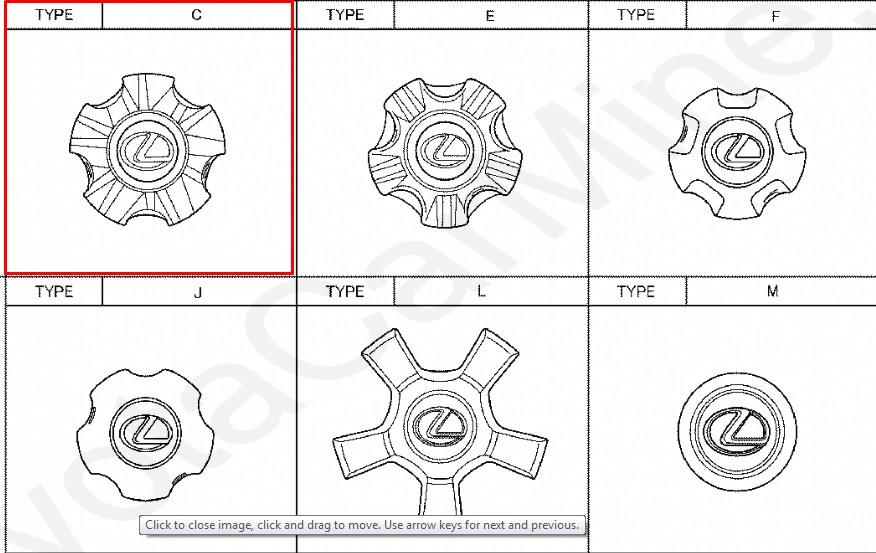 4260B60050 Toyota Ковпаки на колеса