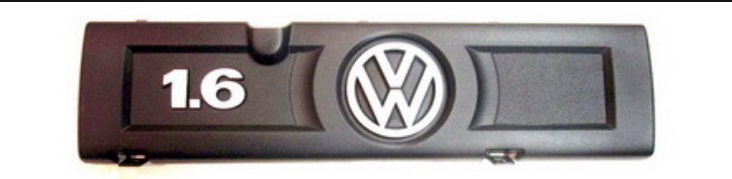 Кришка двигуна декоративна Volkswagen Polo 5 RUS (602, 604, 612, 614) (Фольцваген Поло)