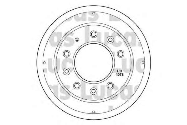 194881 Maxgear Барабан гальмівний задній